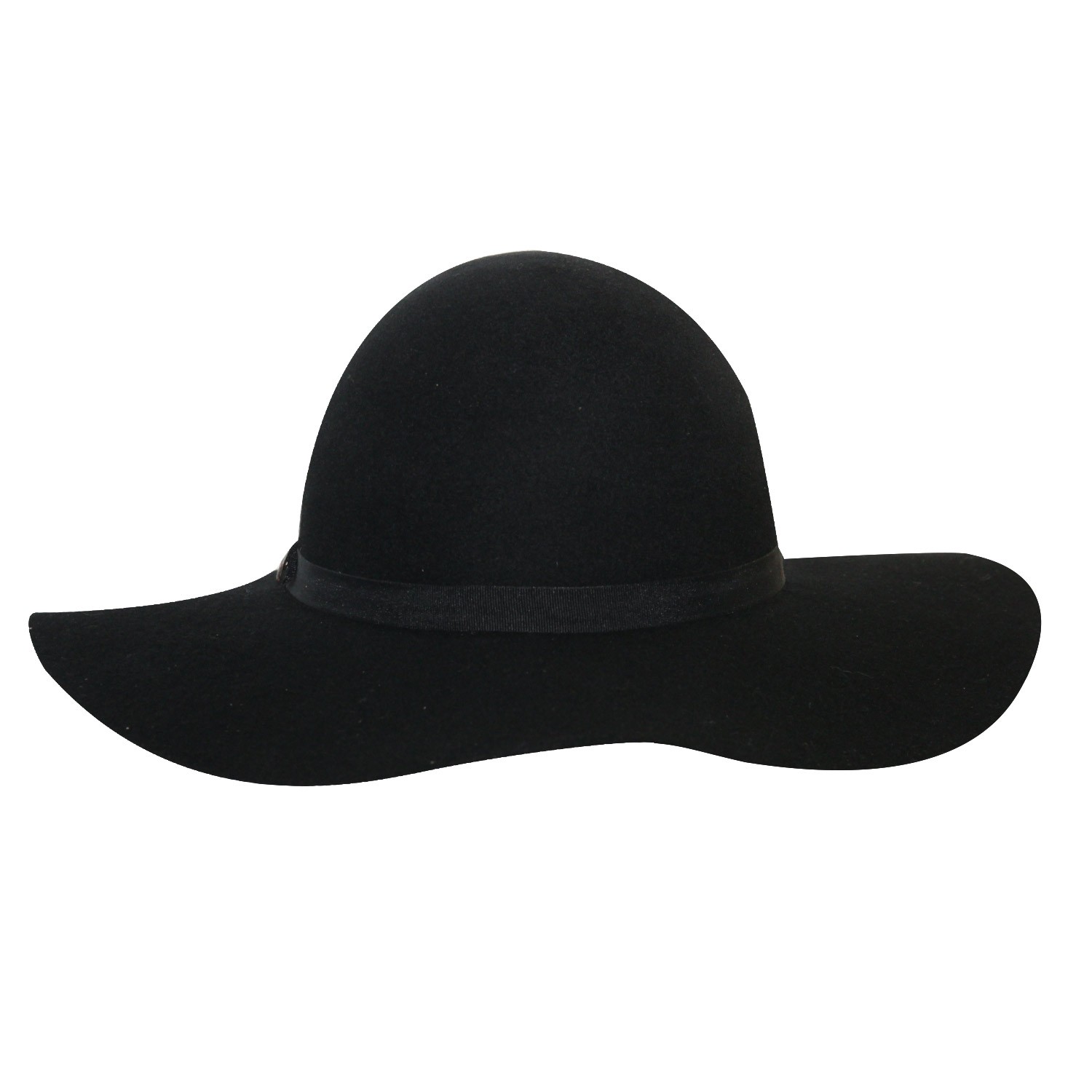 Chapéu floppy preto Clearance