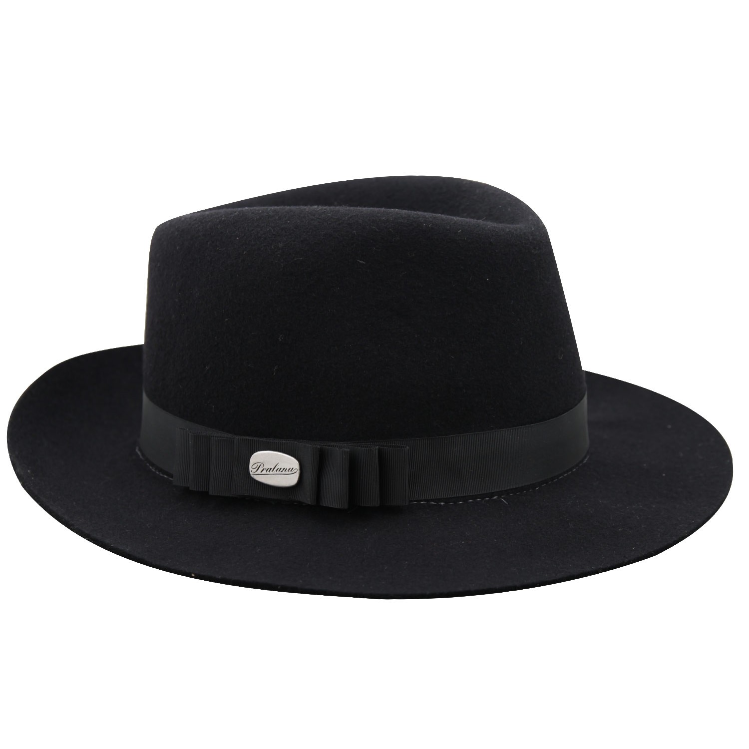 Chapéu feminino preto Clearance