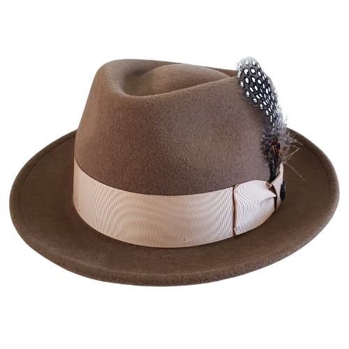Comprar Online | Chapéu Fedora Quick Step Bigalli Khaki Maria