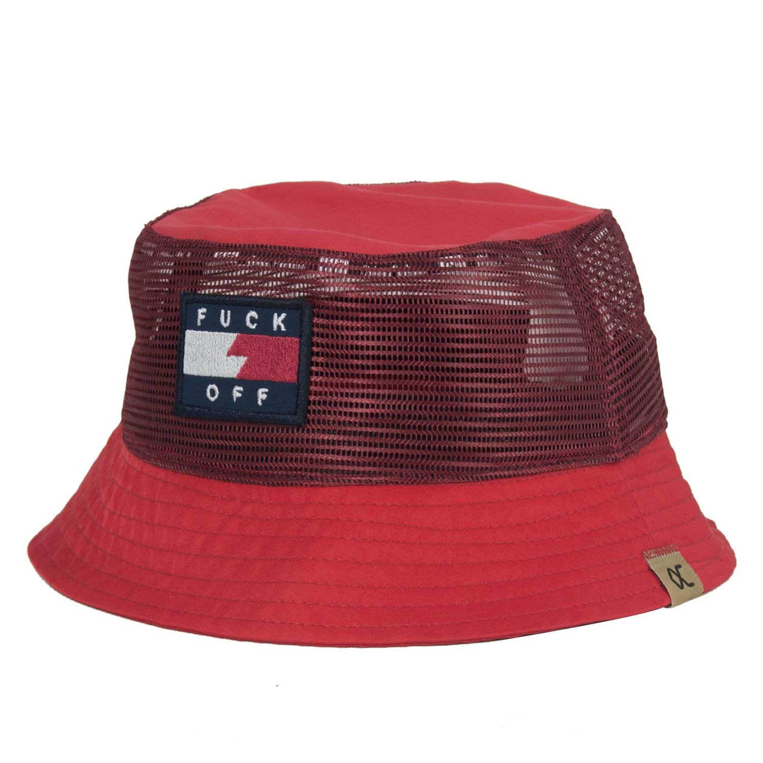 Chapéu Bucket Hat Wind Vermelho