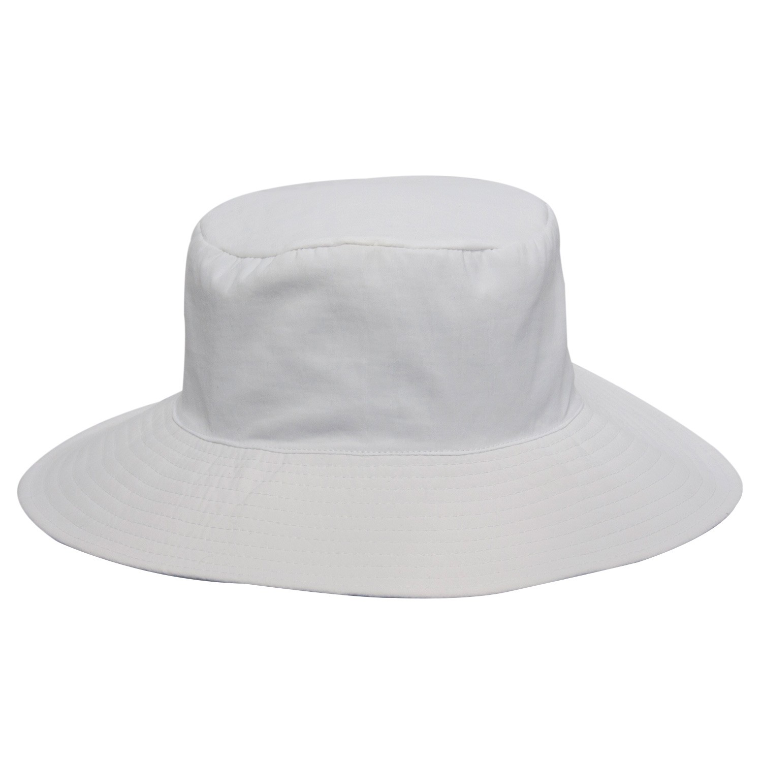 Chapéu Praia Tecido Califórnia Branco - Proteção Solar UV