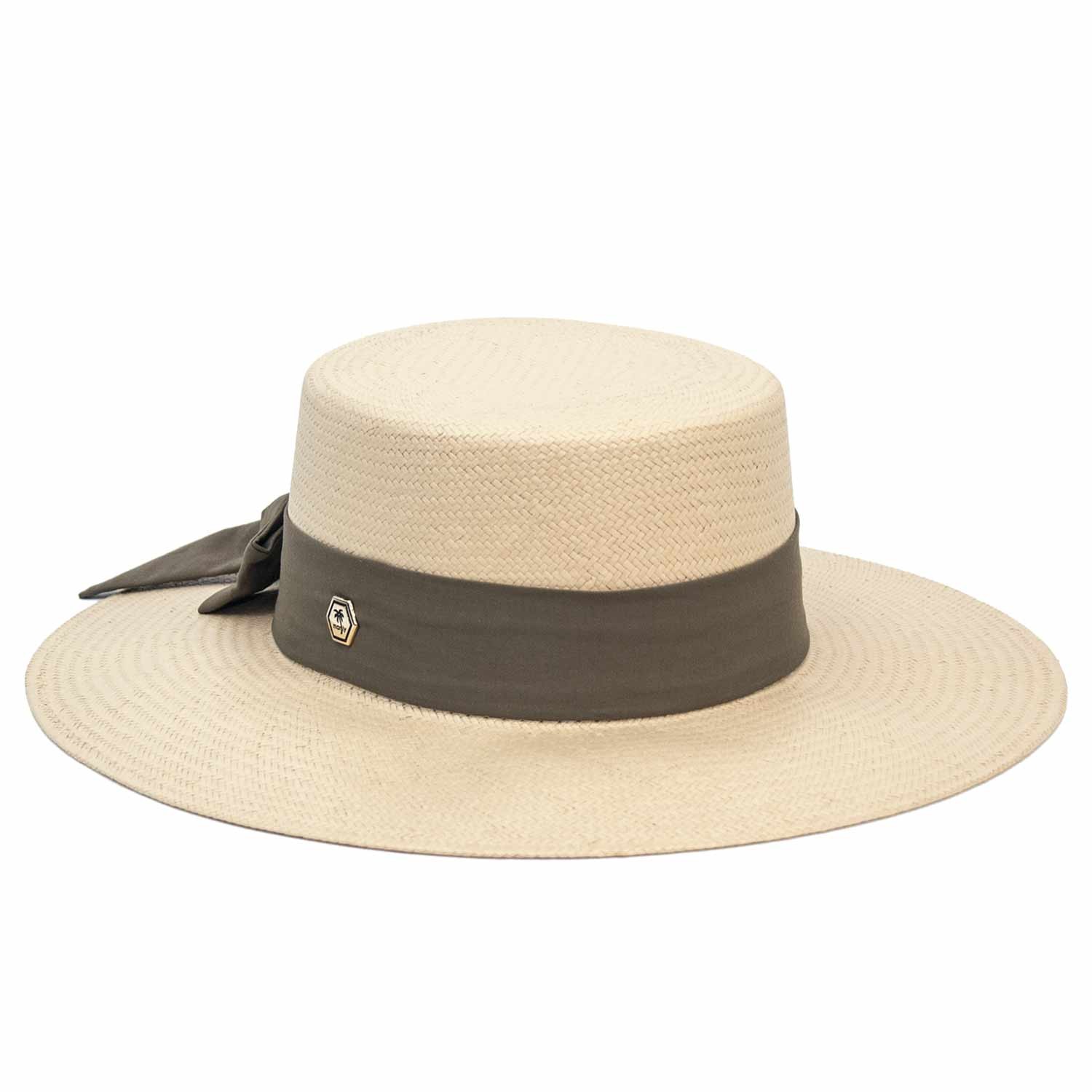 Chapéu Feminino Palheta Manly Aba Larga