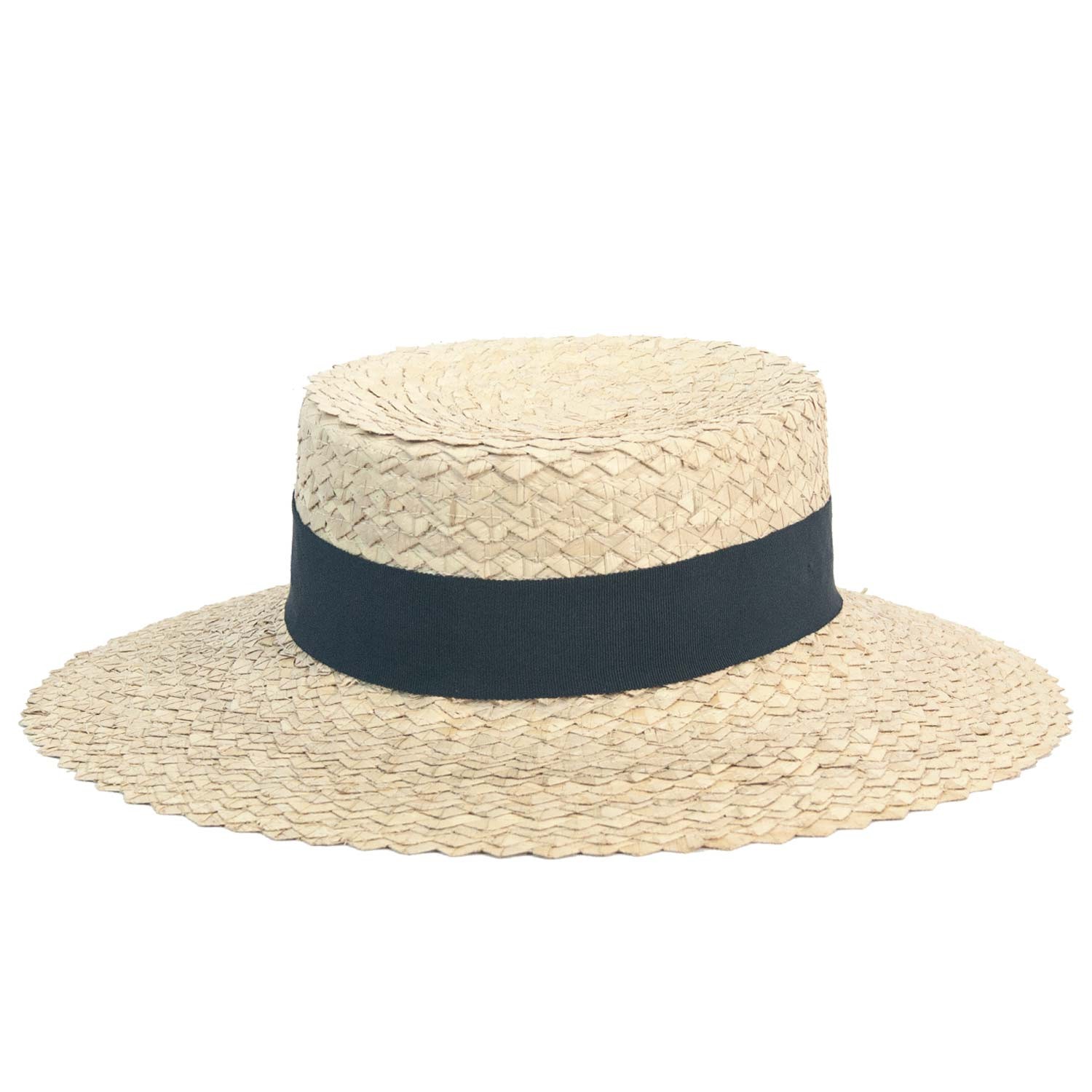 Chapeu de palha natural feminino Sale