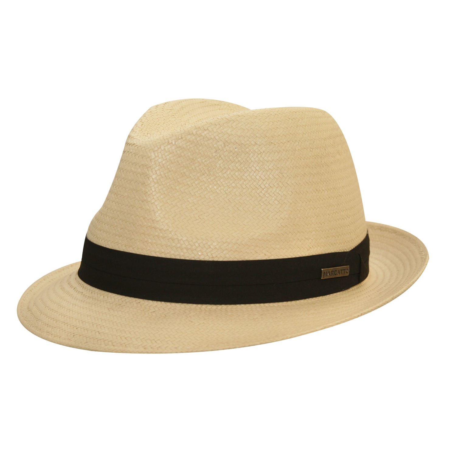 Chapeu Palha Aba Curta Bege Maria Chapeu
