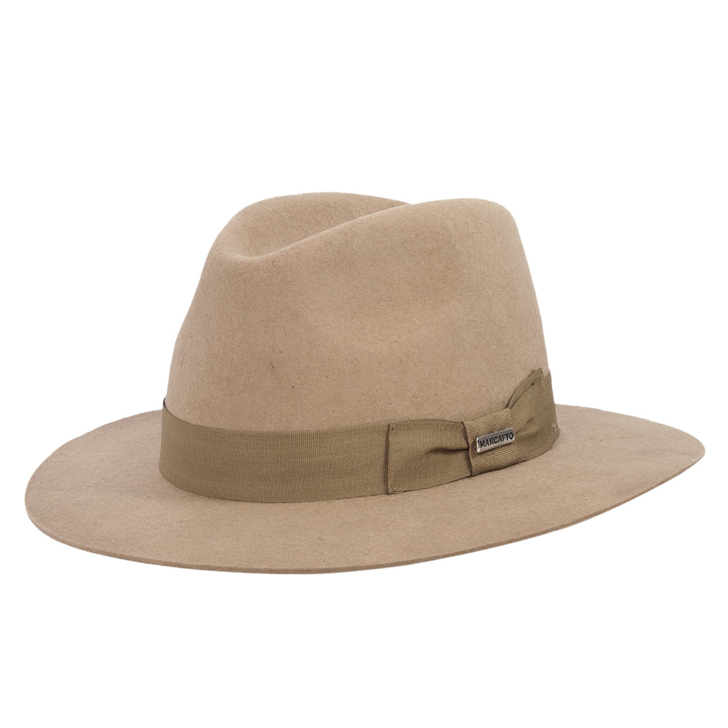 Chapéu Social de Feltro Masculino Marcatto Camel