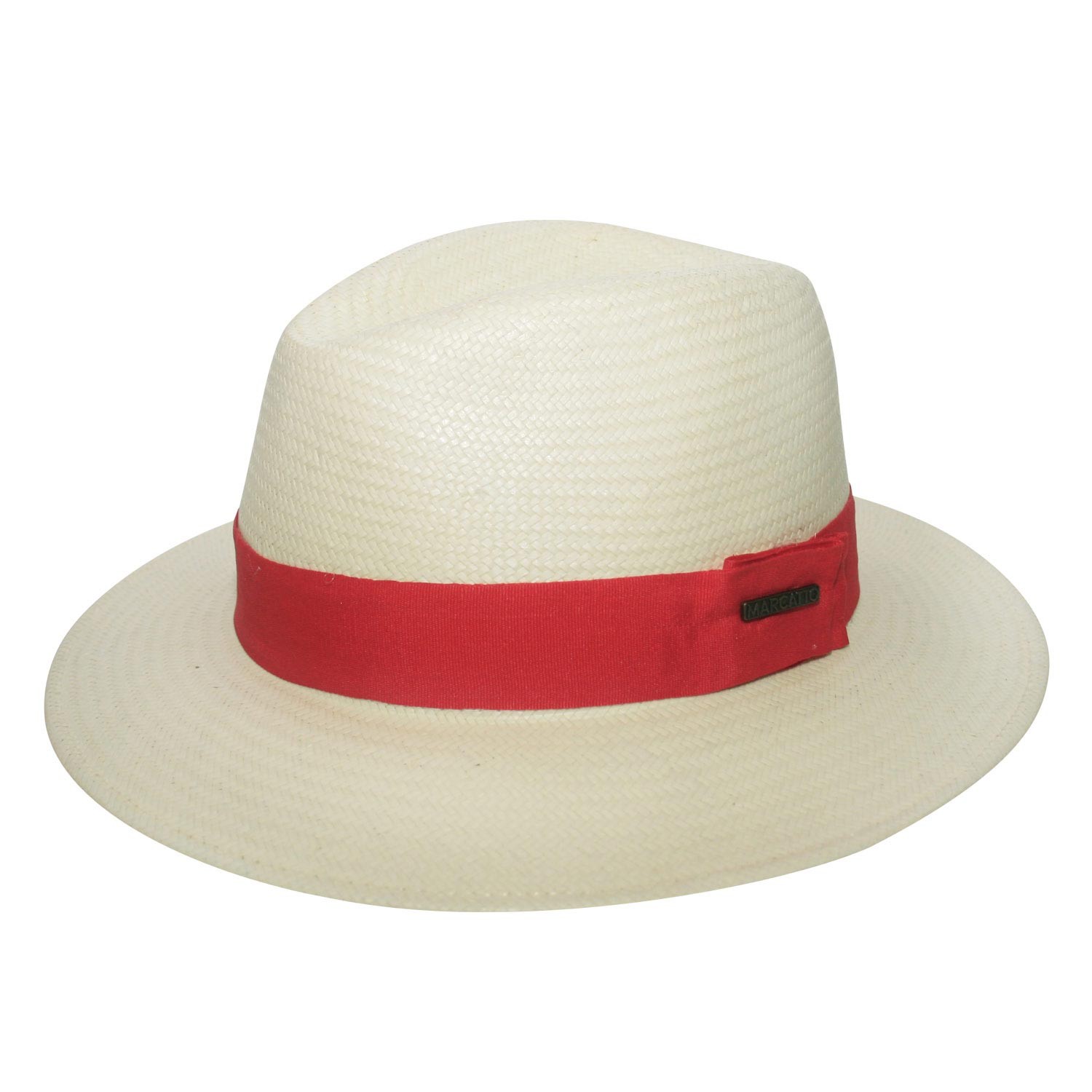 Chapéu com fita vermelha marcatto