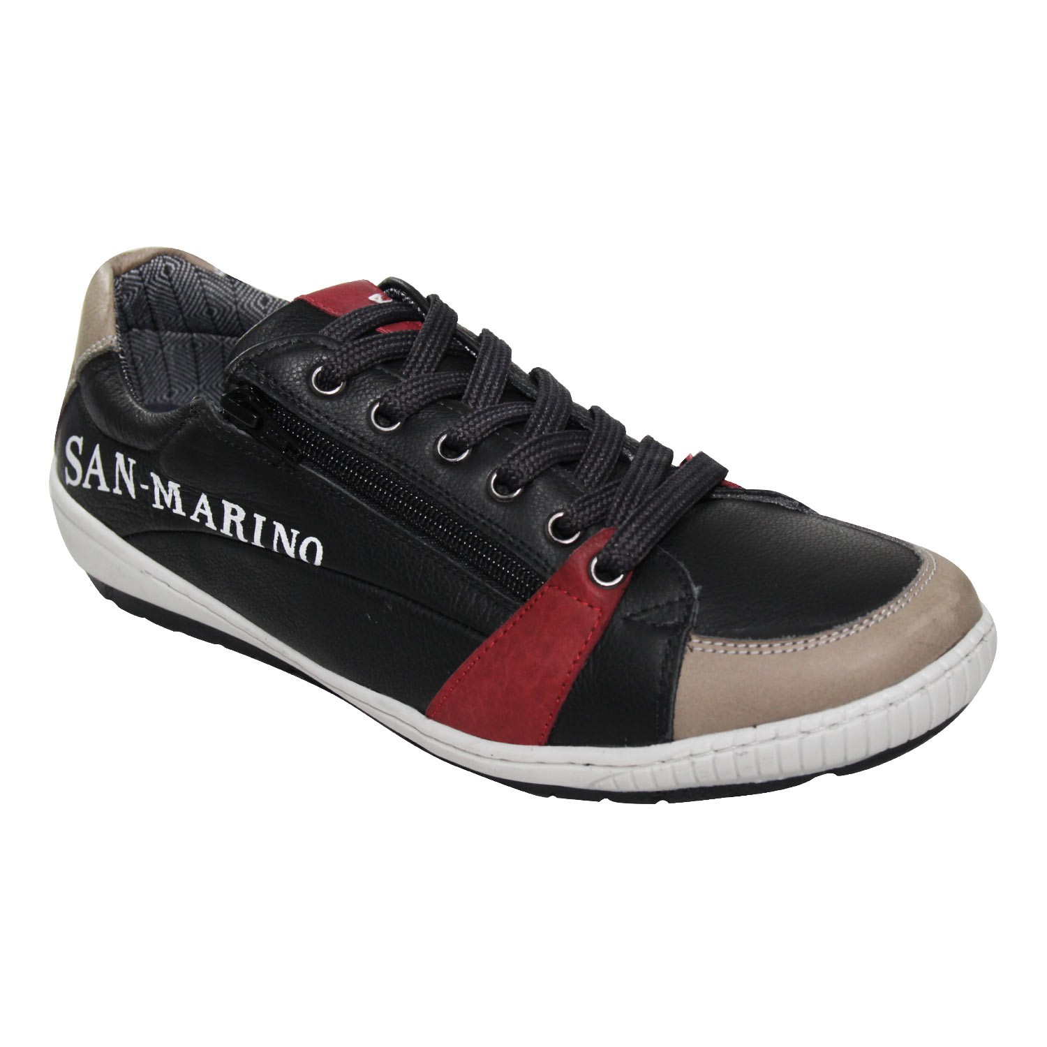 Sapatênis Masculino Brave SanMarino Preto