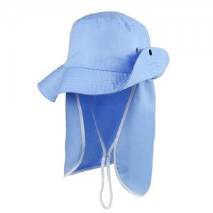 Chapéu Australiano Trilha Tecido Azul